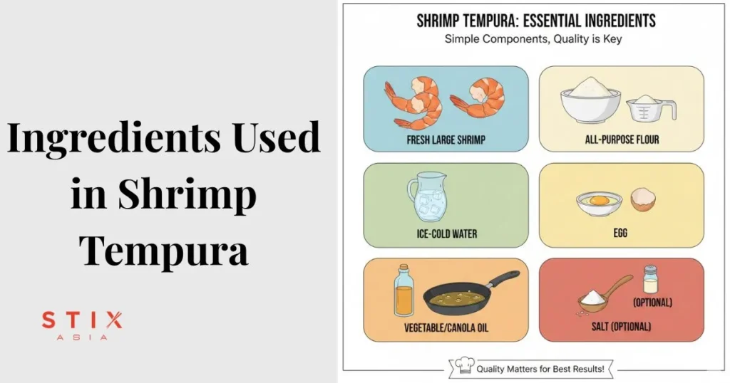 Ingredients Used in Shrimp Tempura